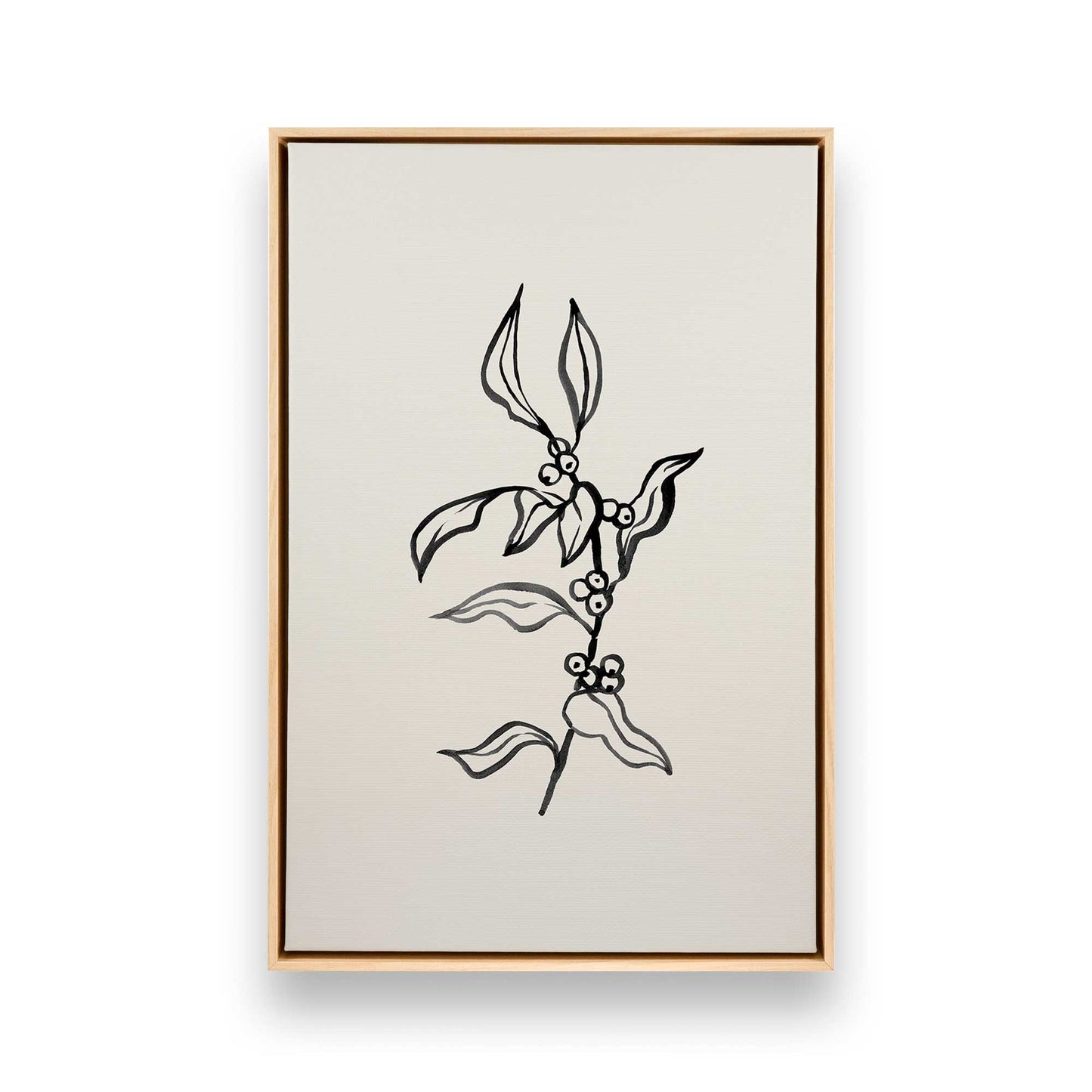 [Color:American Maple], Picture of art in a American Maple frame