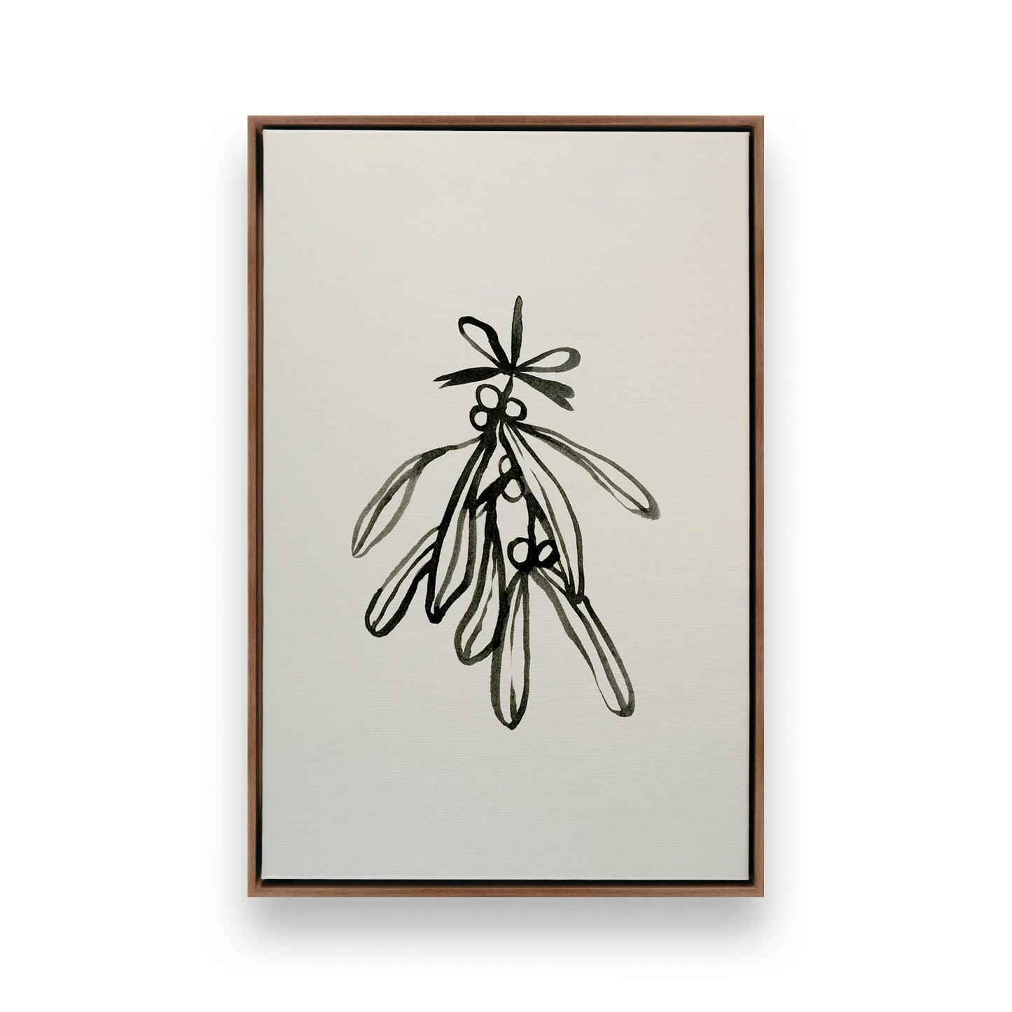 [Color:Walnut], Picture of art in a Walnut frame