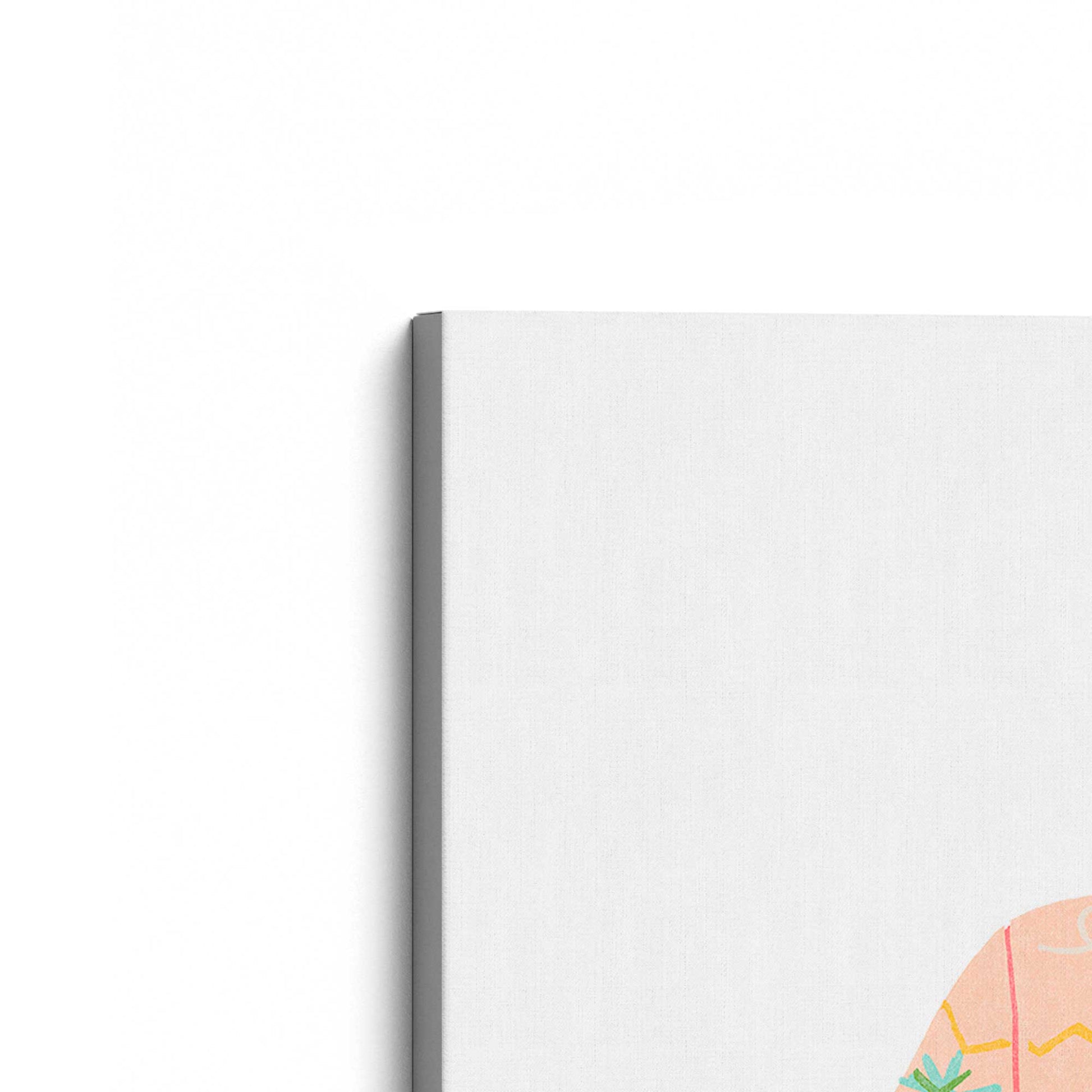 [Color:Stretched Canvas], Picture of the corner of the art