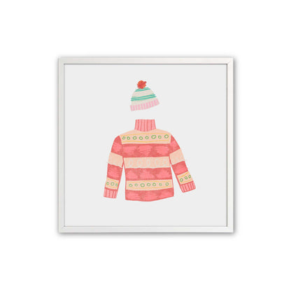 [Color:Opaque White], Picture of art in a Opaque White frame
