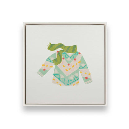 Cozy Knit Christmas, Set of 4 Canvas Prints