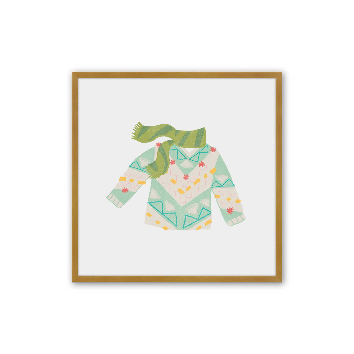 [Color:Polished Gold], Picture of art in a Polished Gold frame