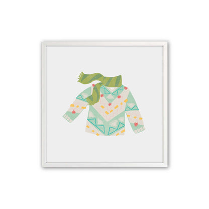 Cozy Knit Christmas, Set of 4 Paper Prints