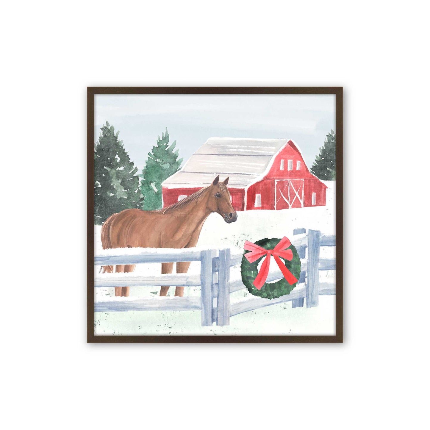 [Color:Espresso], Picture of art in a Espresso frame