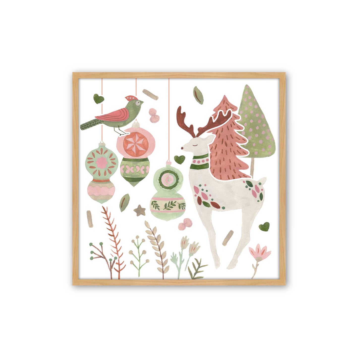 [Color:American Maple], Picture of art in a American Maple frame