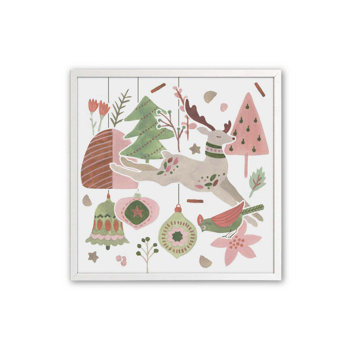 [Color:Opaque White], Picture of art in a Opaque White frame