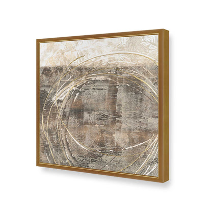 [Color:Polished Gold], Picture of art in a Polished Gold frame of the corner