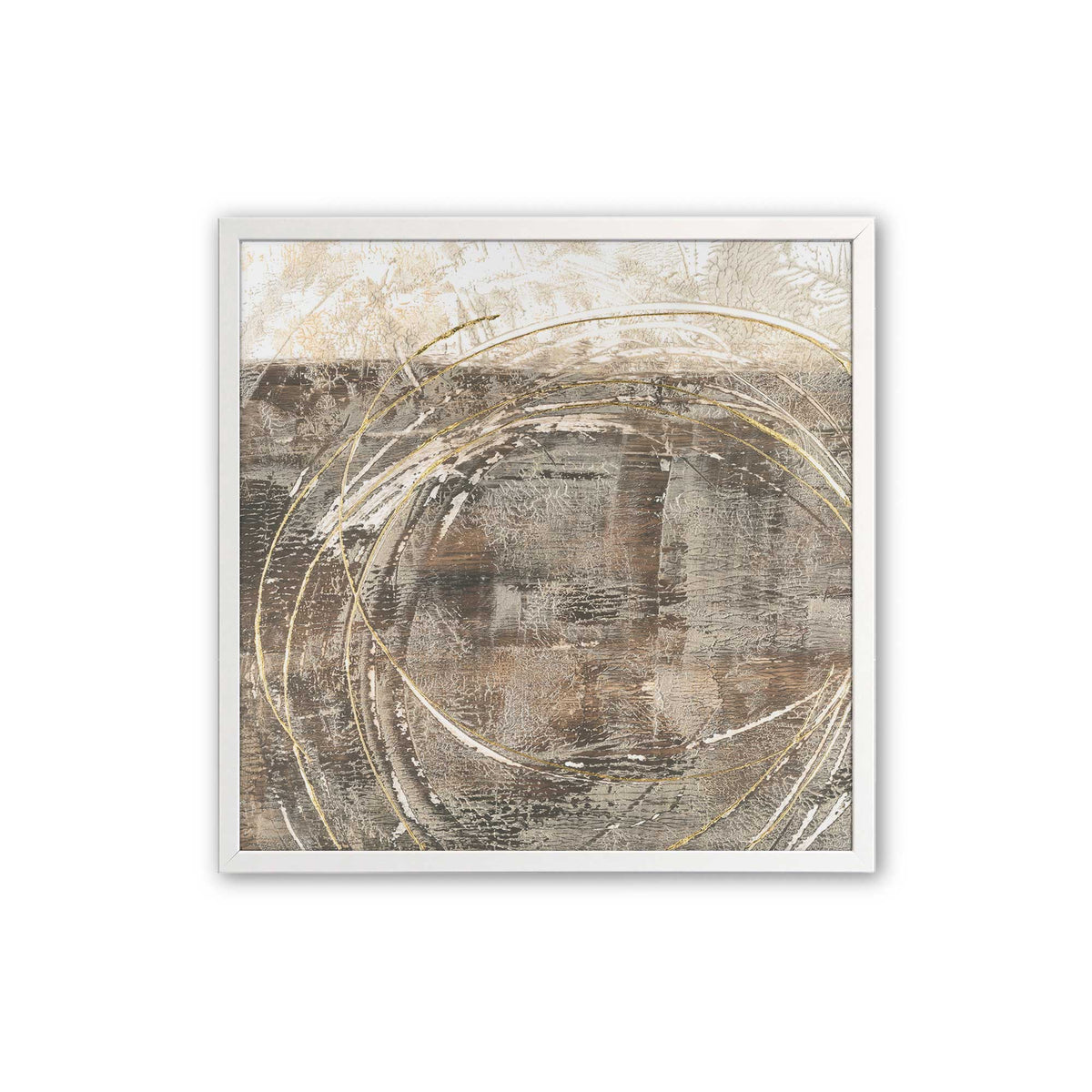 [Color:Opaque White], Picture of art in an Opaque White frame