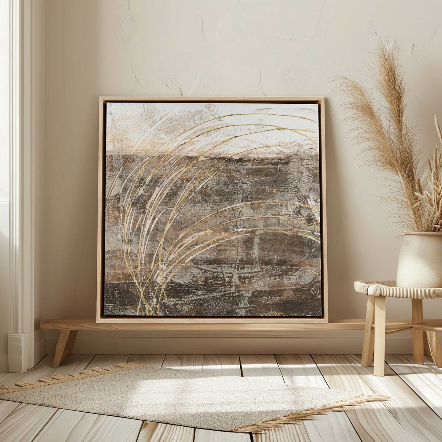 Picture of art in a room