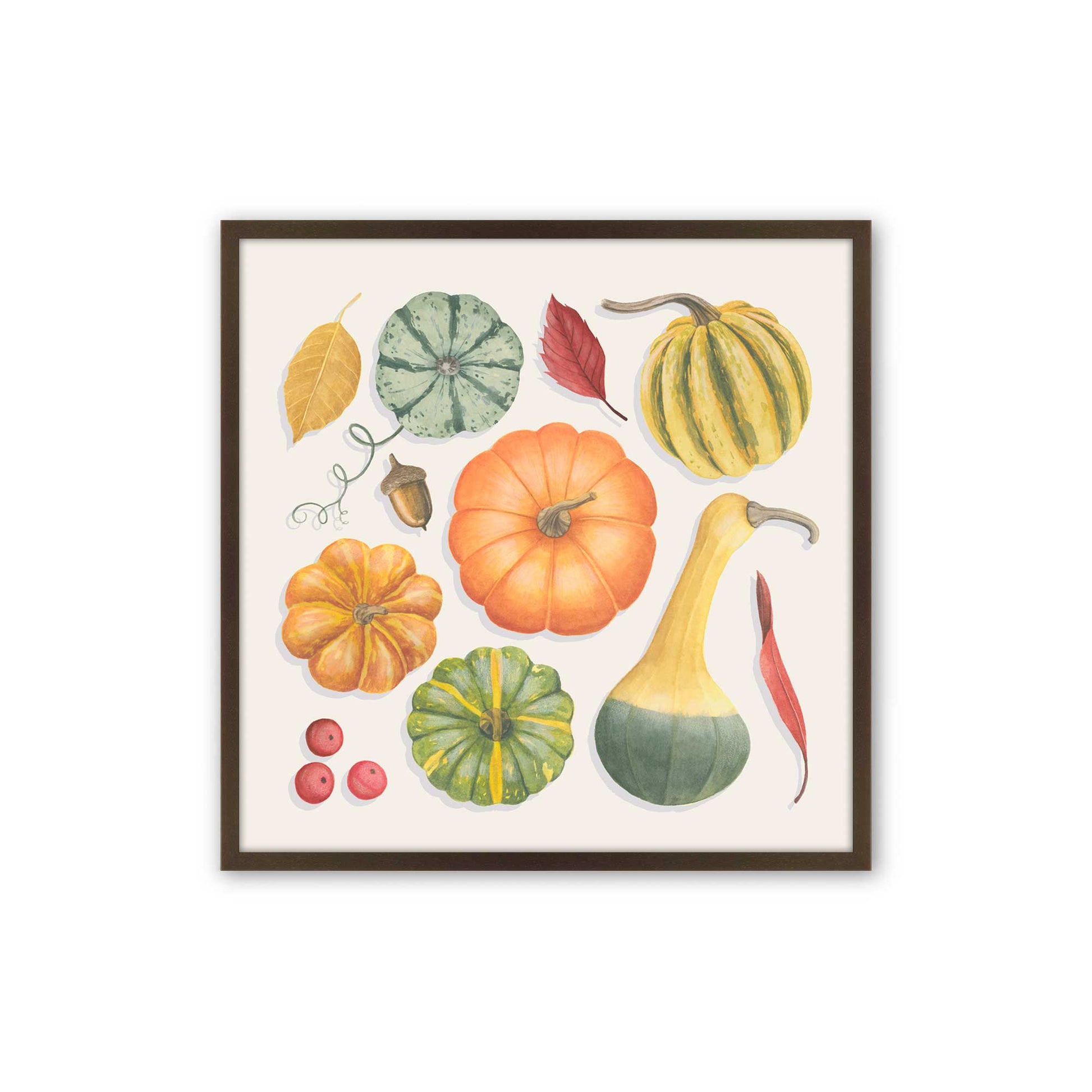 [Color:Belvinder Brown], Picture of art in a Belvinder Brown frame