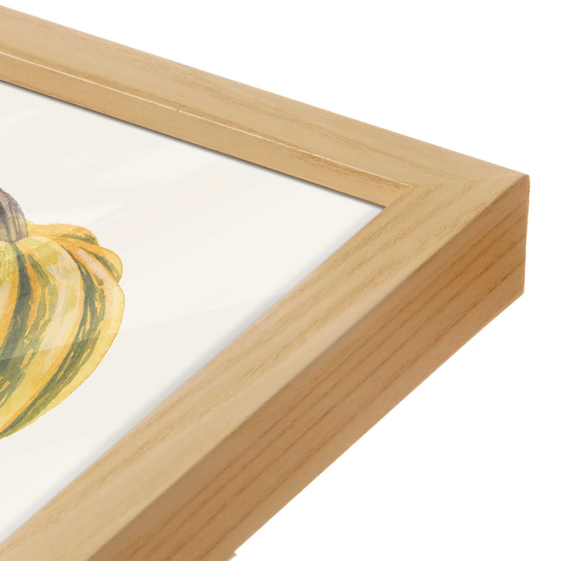 [Color:Espresso], Picture of art in a Espresso frame at an angle