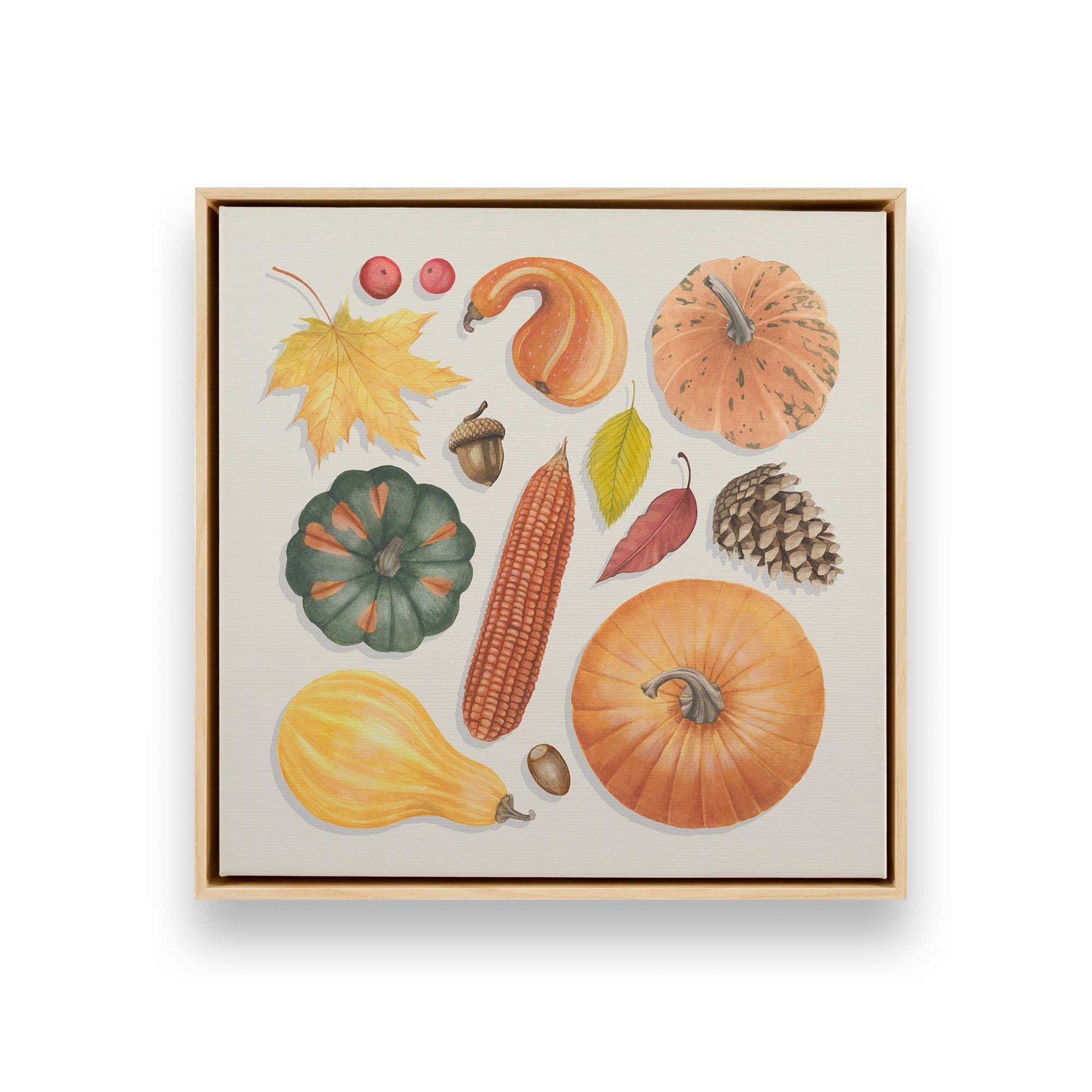 [Color:American Maple], Picture of art in an American Maple frame