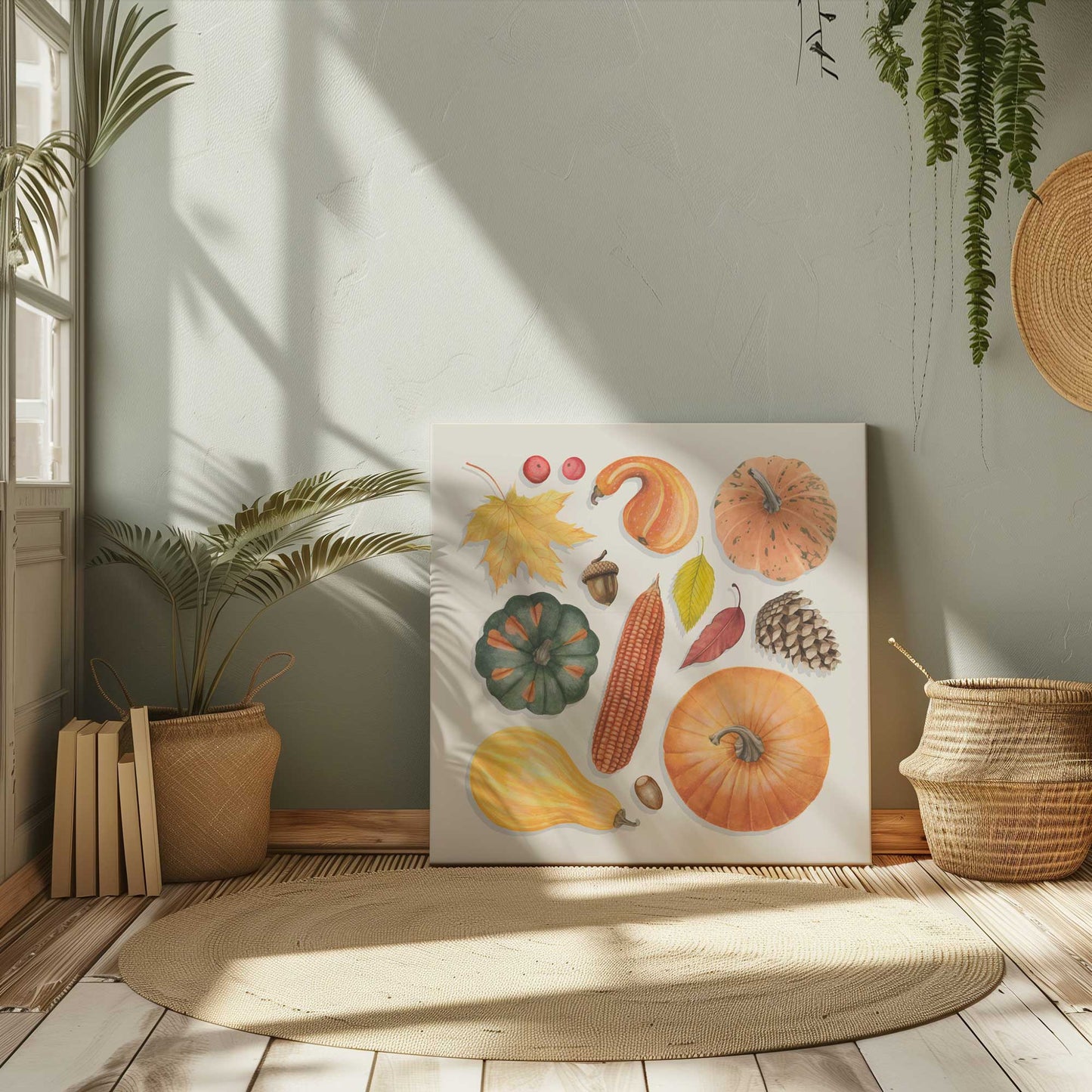 Picture of art in a room