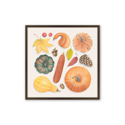 [Color:Belvinder Brown], Picture of art in a Belvinder Brown frame