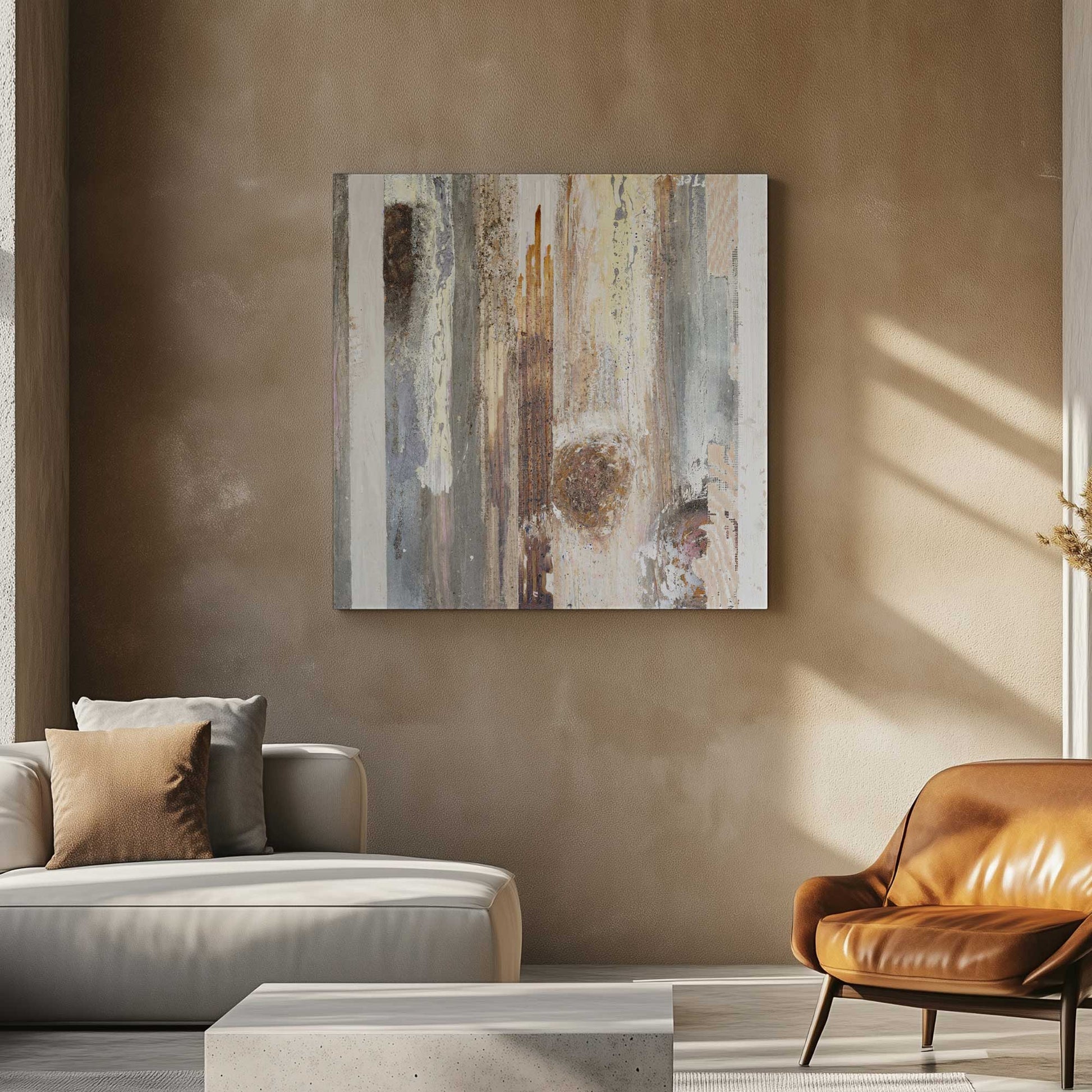 Picture of art in a room