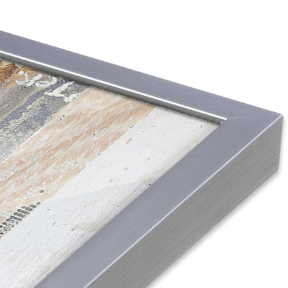 [Color:Polished Chrome], Picture of art in a Polished Chrome frame at an angle