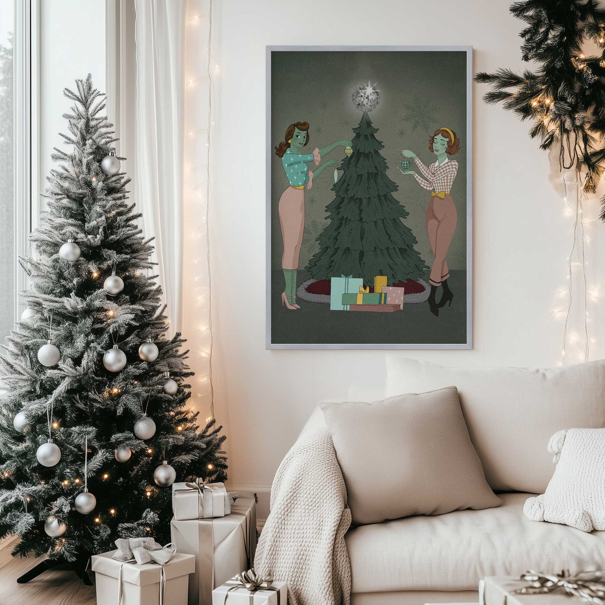 Picture of art in a room