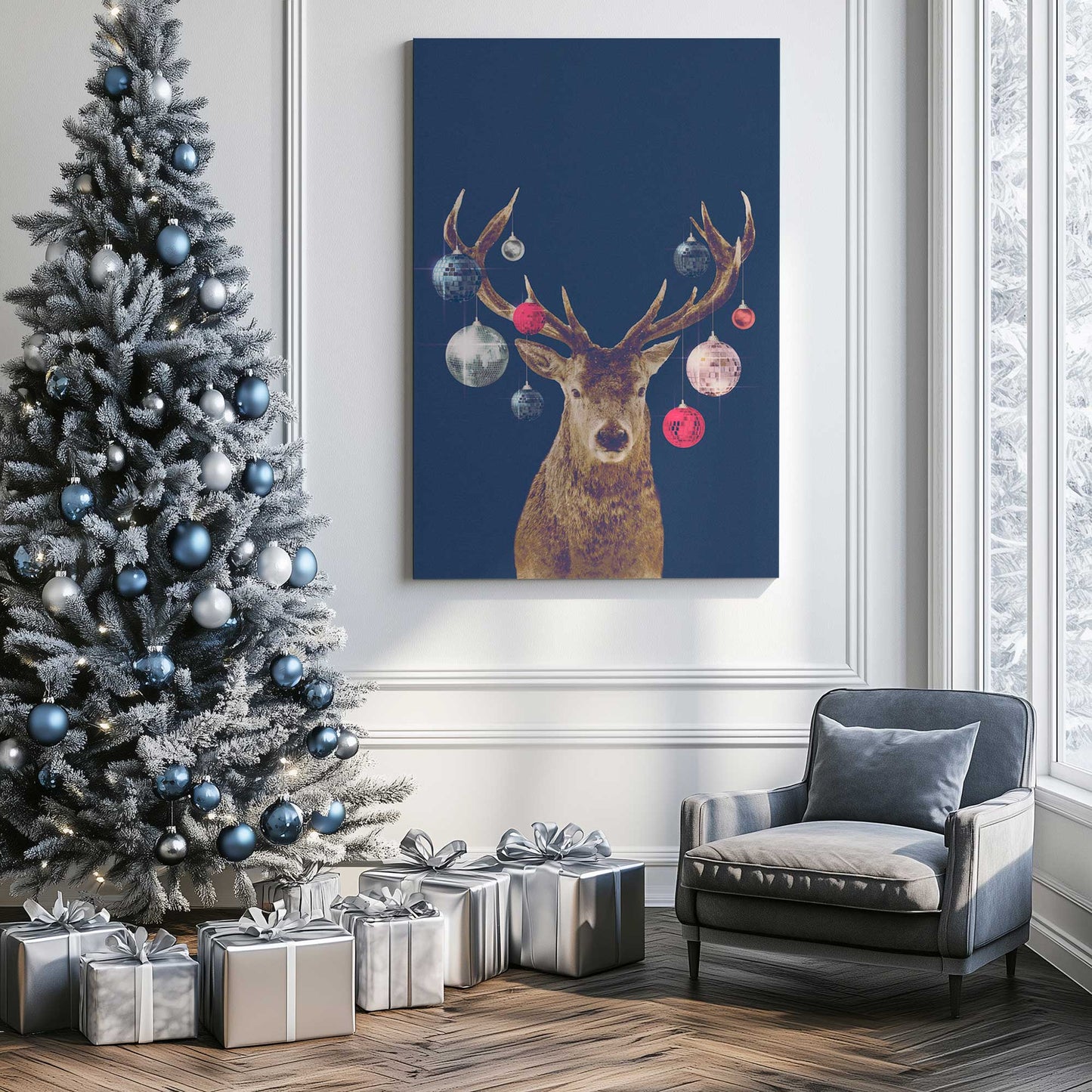 Picture of art in a room