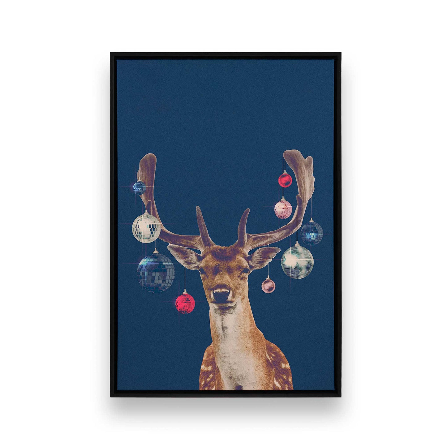 [Color:Satin Black], Picture of art in a Satin Black frame