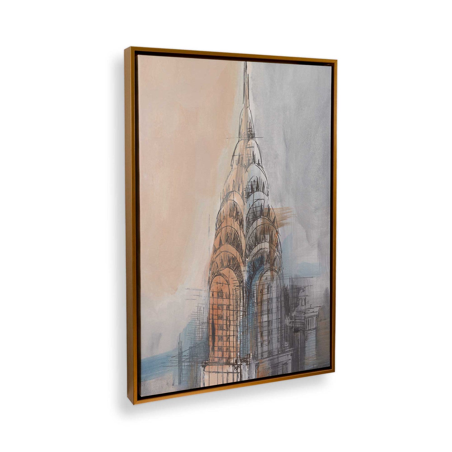 [Color:Polished Gold], Picture of the corner of the art