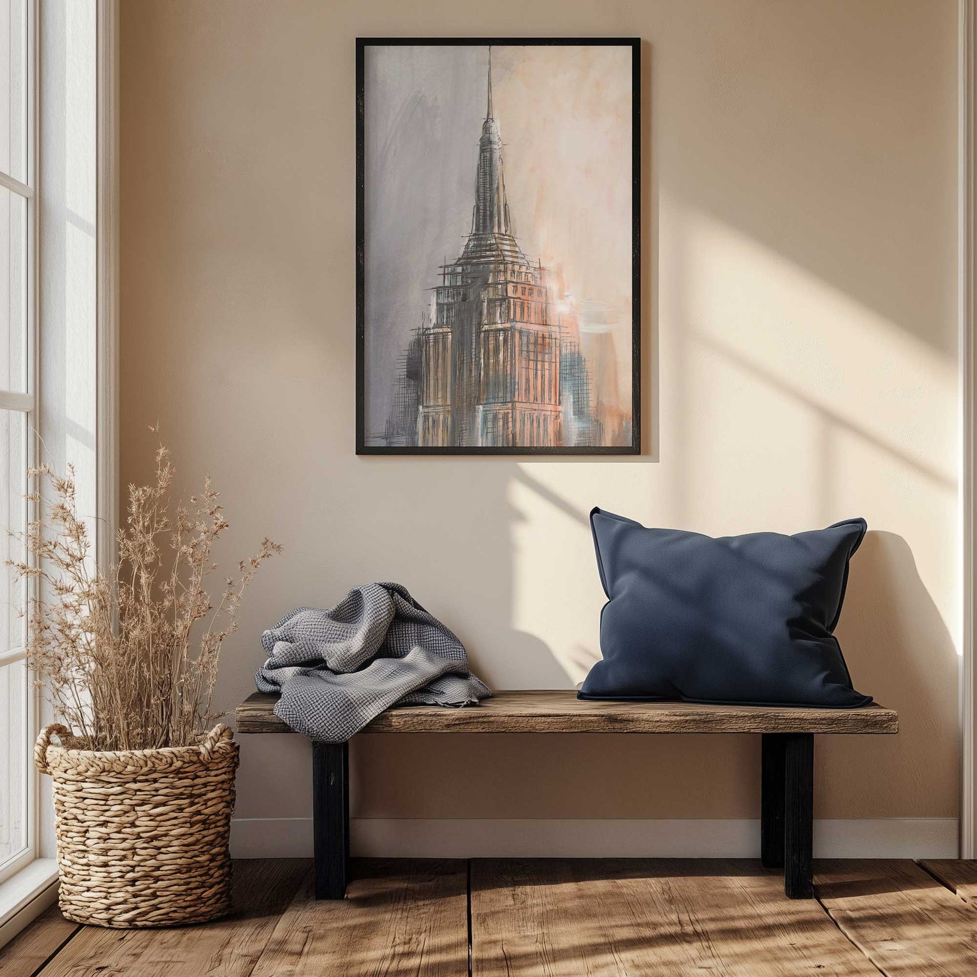 [LIFESTYLE],[SPECIAL],  Picture of art in a roo