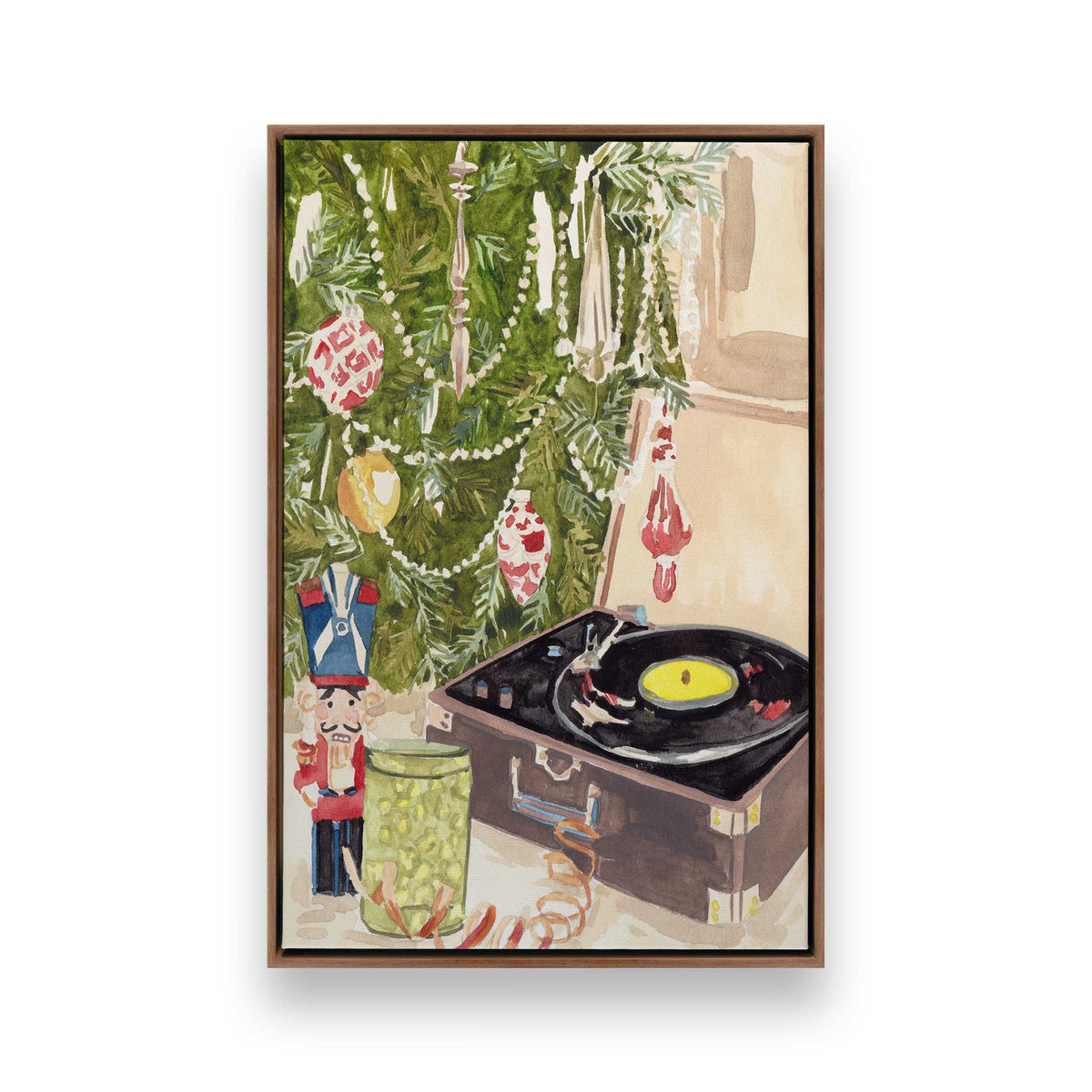 [Color:Walnut], Picture of art in a Walnut frame