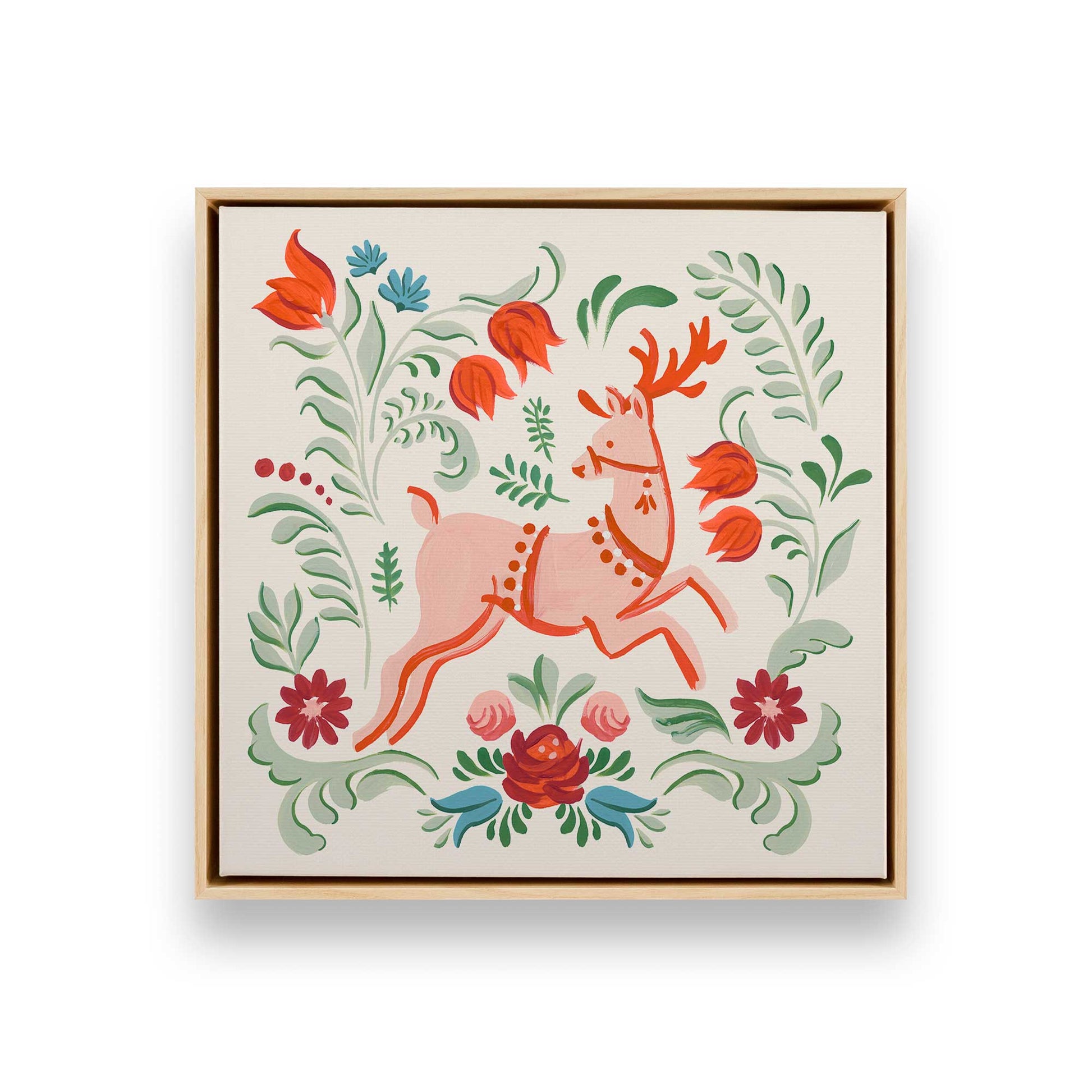 [Color:American Maple], Picture of art in an American Maple frame