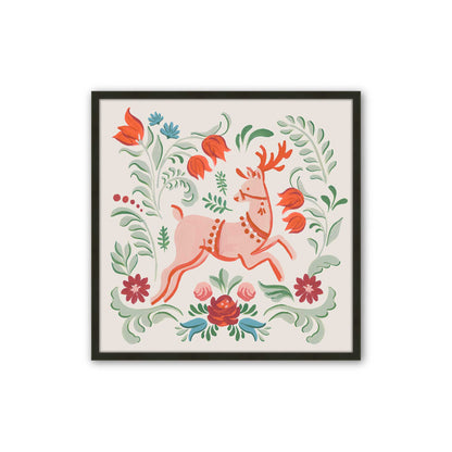[Color:Satin Black], Picture of art in a Satin Black frame