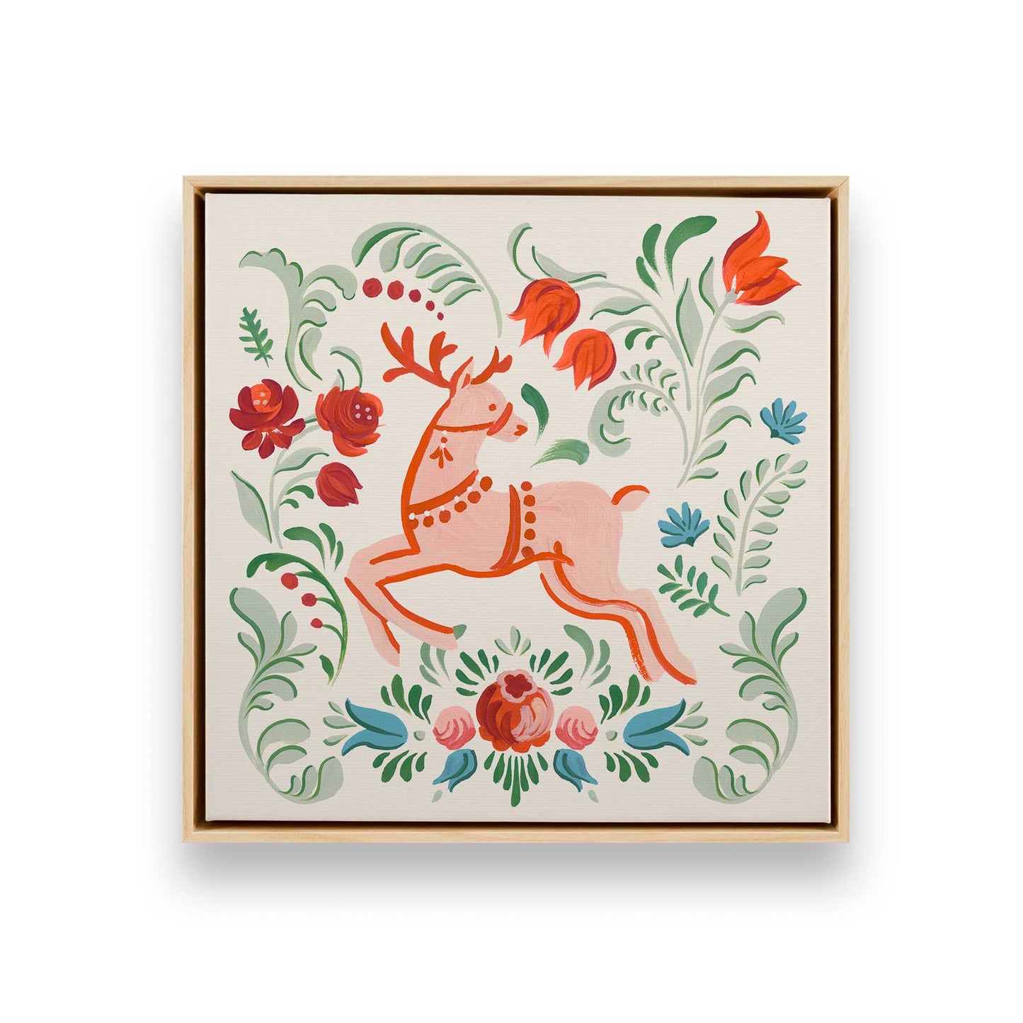[Color:American Maple], Picture of art in an American Maple frame
