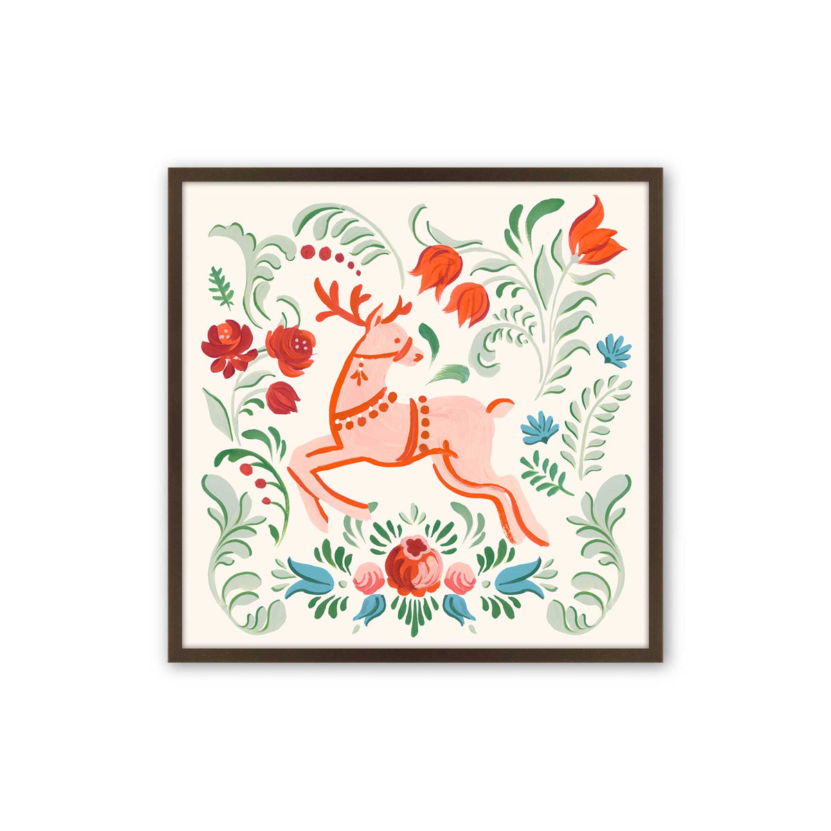 [Color:Belvinder Brown], Picture of art in a Belvinder Brown frame