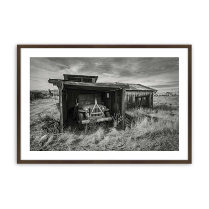 [Color:Belvinder Brown], Picture of art in a Belvinder Brown frame