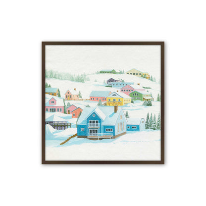[Color:Espresso], Picture of art in a Espresso frame