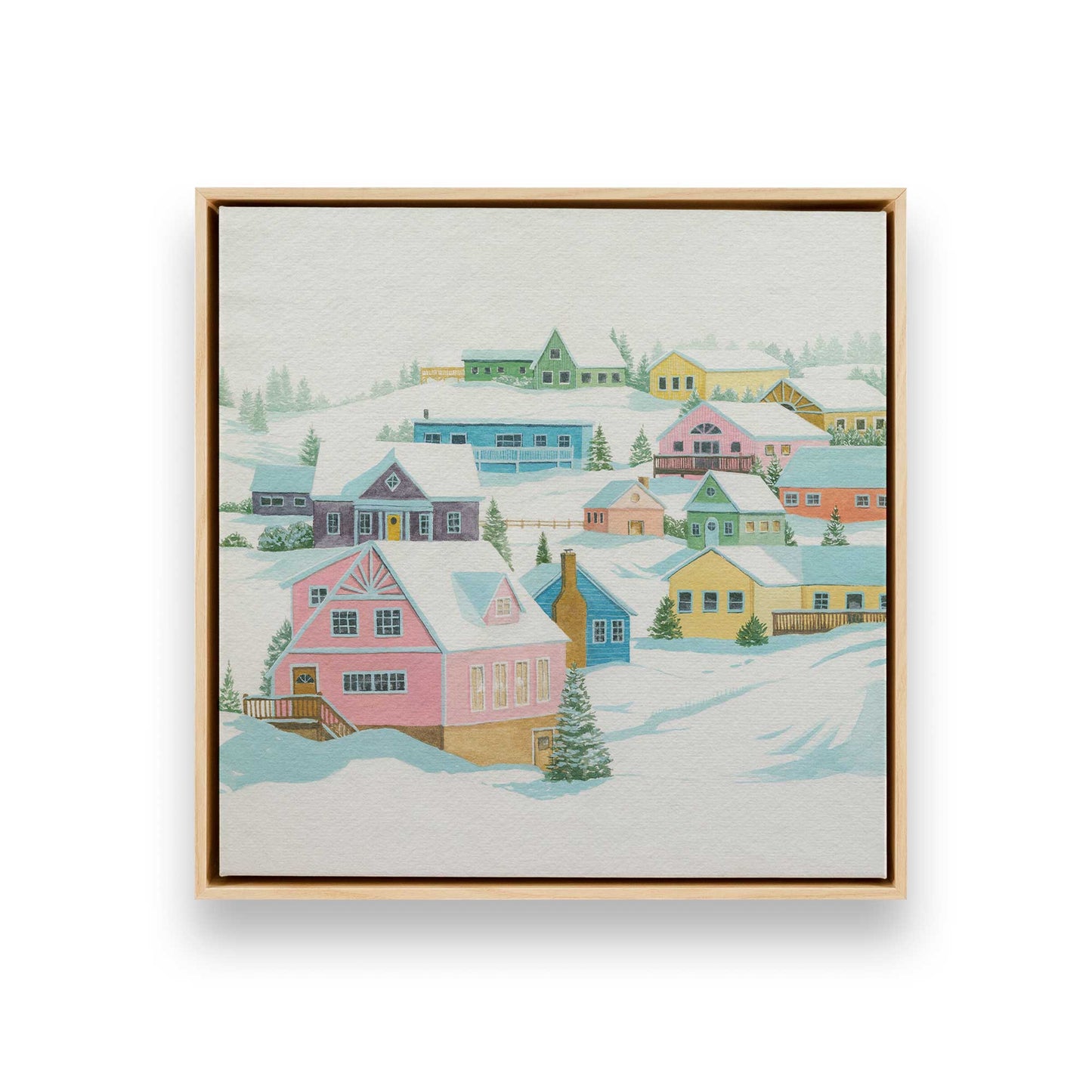 [Color:American Maple], Picture of art in an American Maple frame