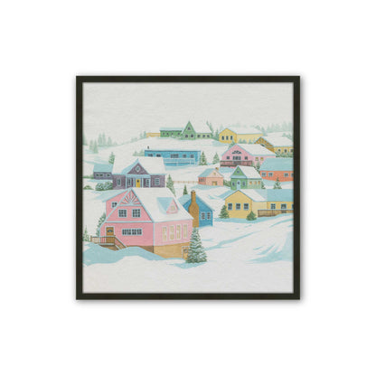 [Color:Satin Black], Picture of art in a Satin Black frame
