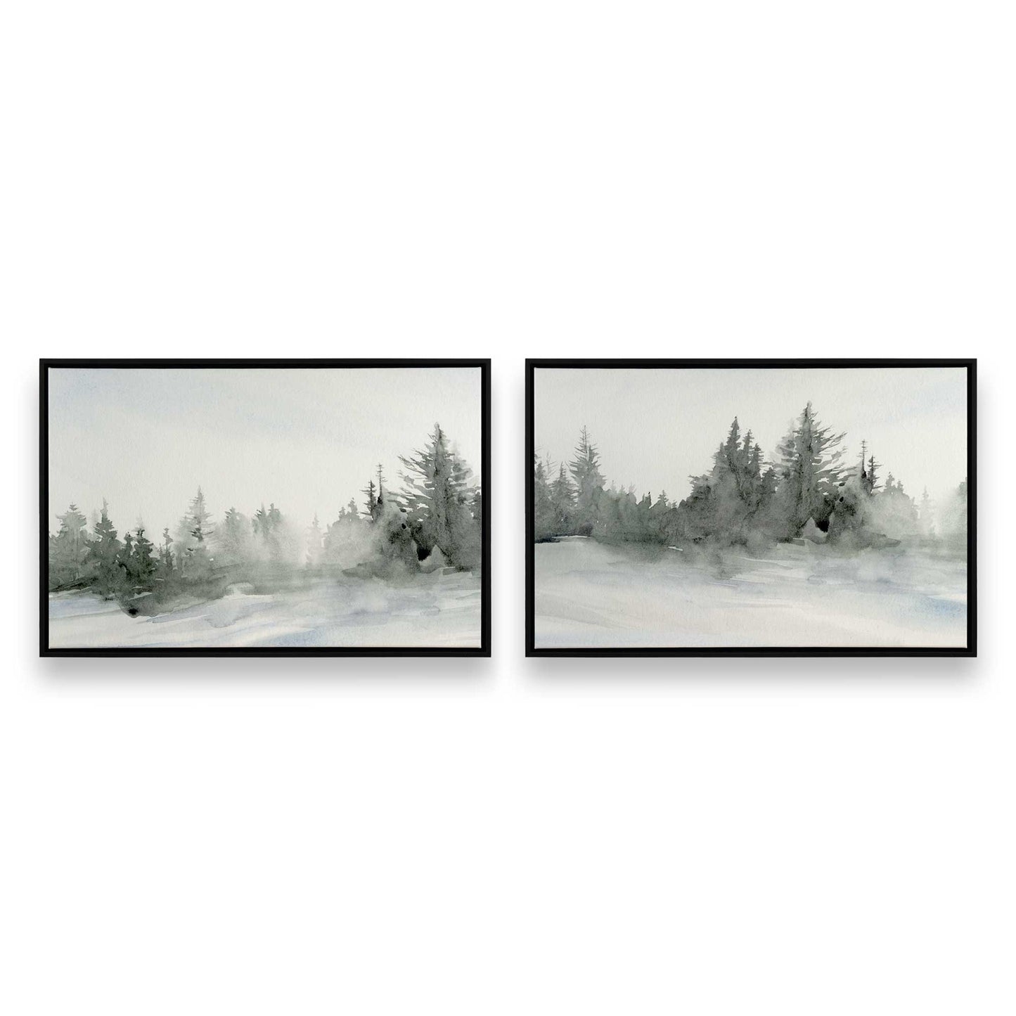 [Color:Satin Black], Picture of art in a Satin Black frame