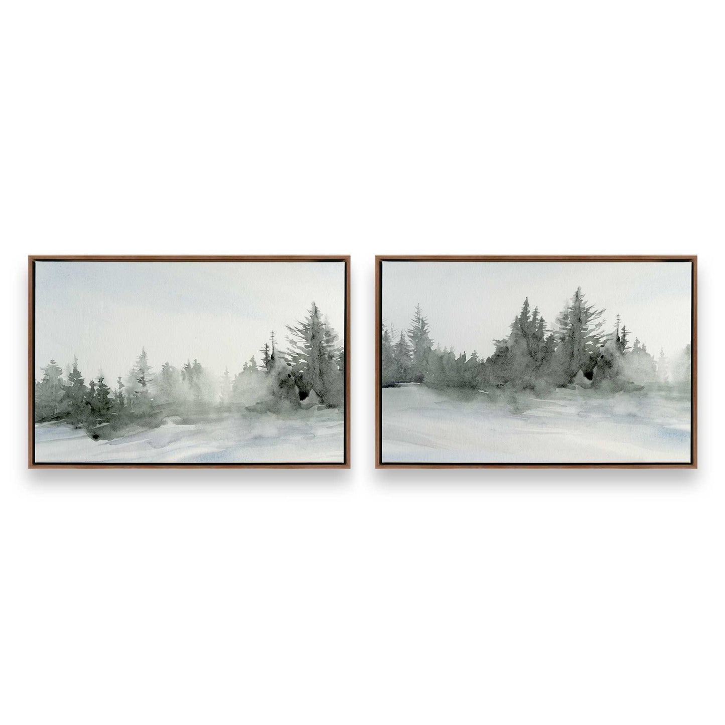 [Color:Walnut], Picture of art in a Walnut frame