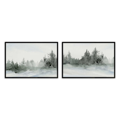 [Color:Satin Black], Picture of art in a Satin Black frame