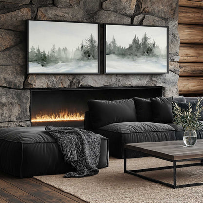 [Color:Belvinder Brown], Picture of art in a Belvinder Brown frame
