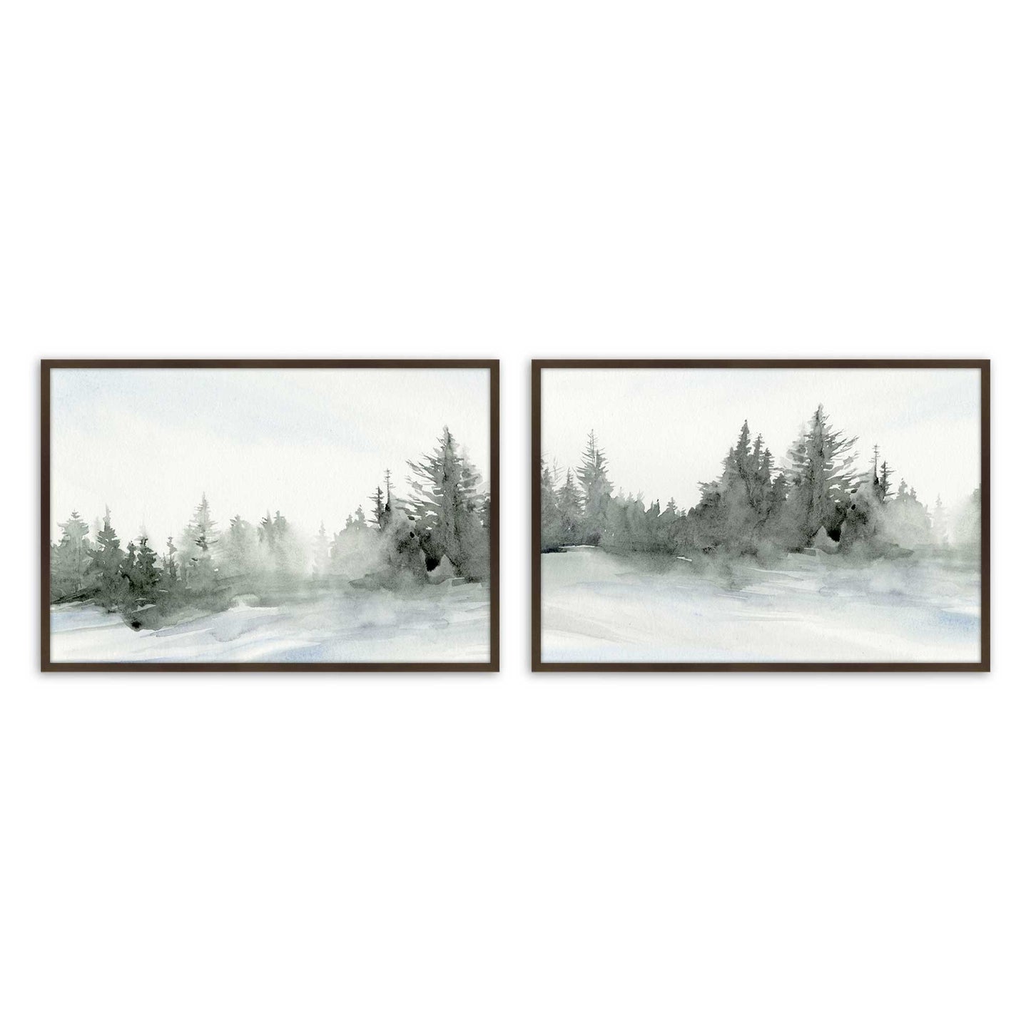 [Color:Belvinder Brown], Picture of art in a Belvinder Brown frame