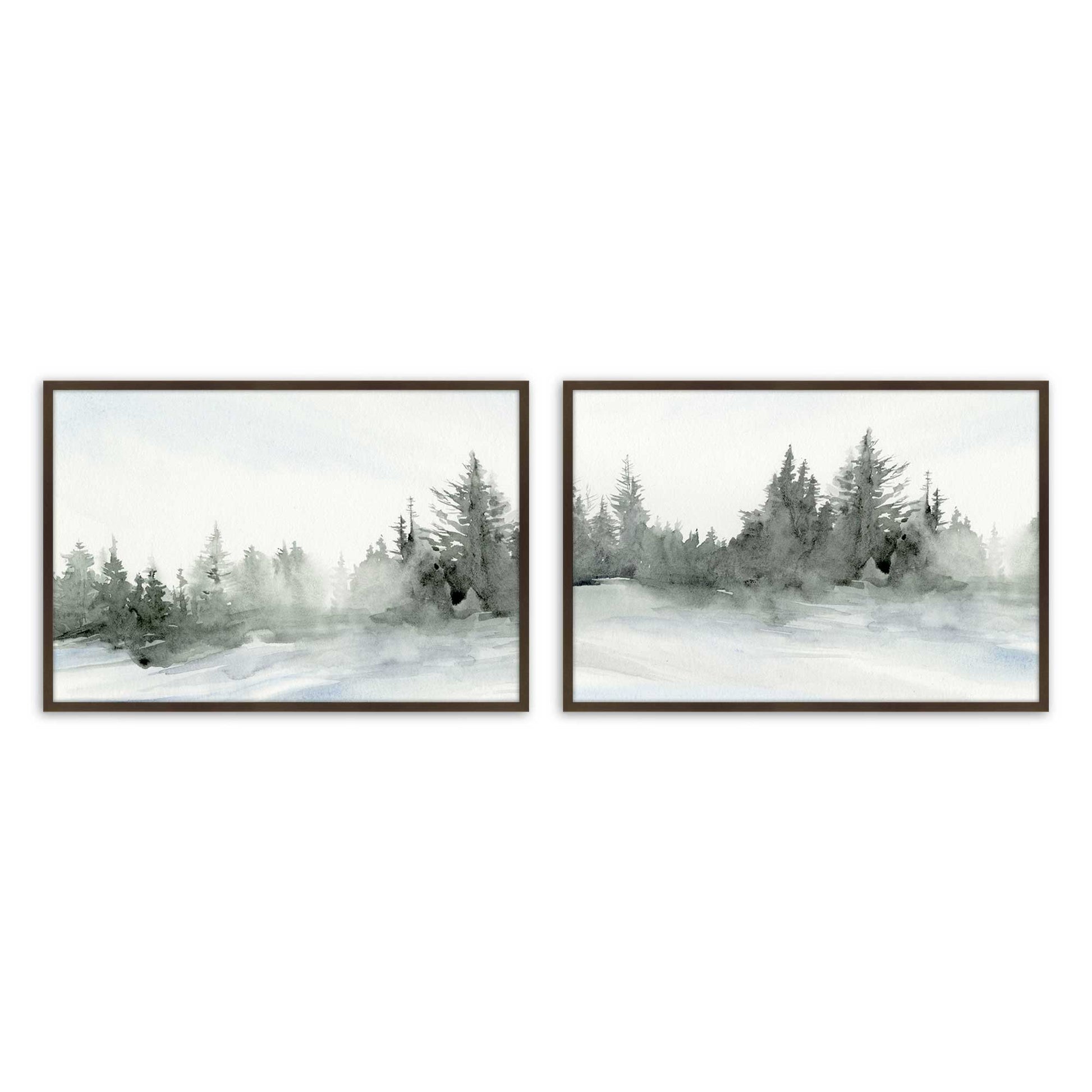 [Color:Belvinder Brown], Picture of art in a Belvinder Brown frame
