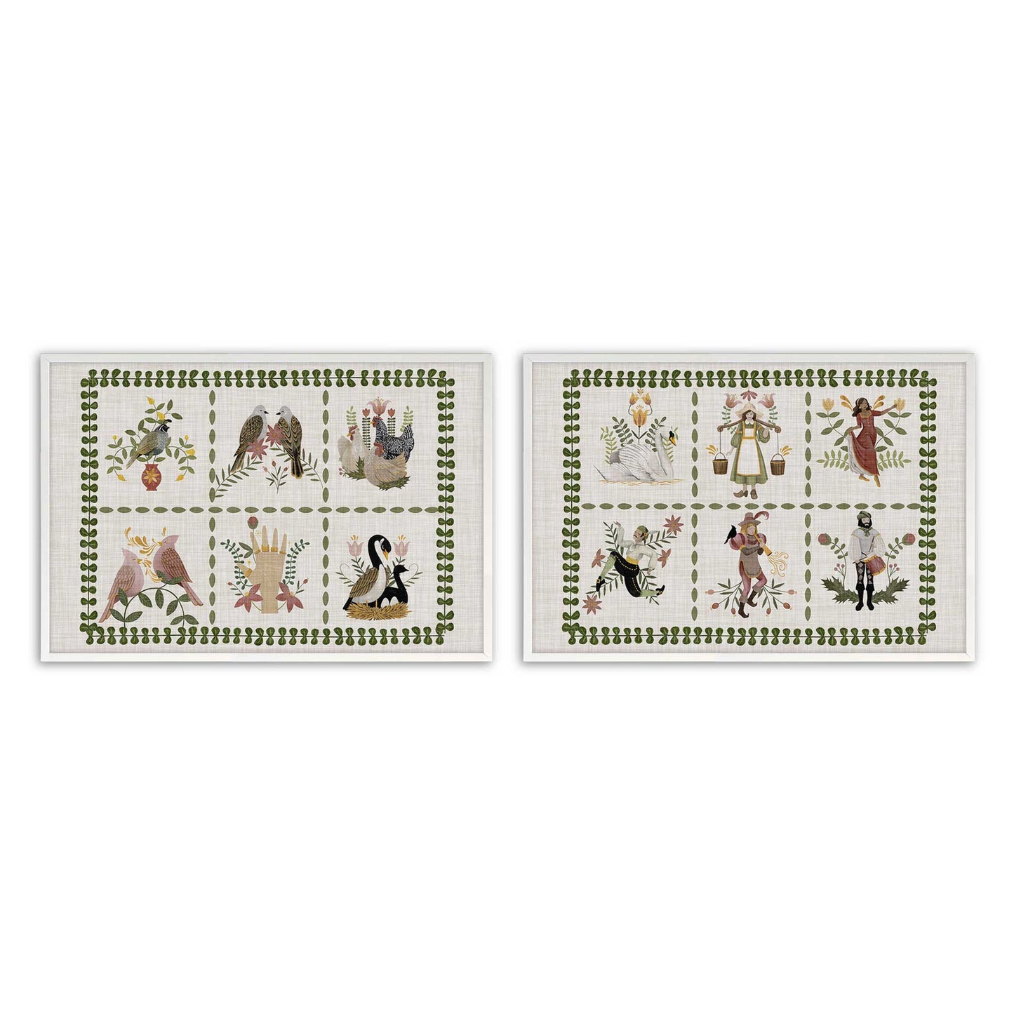 [Color:Opaque White], Picture of art in a Opaque White frame