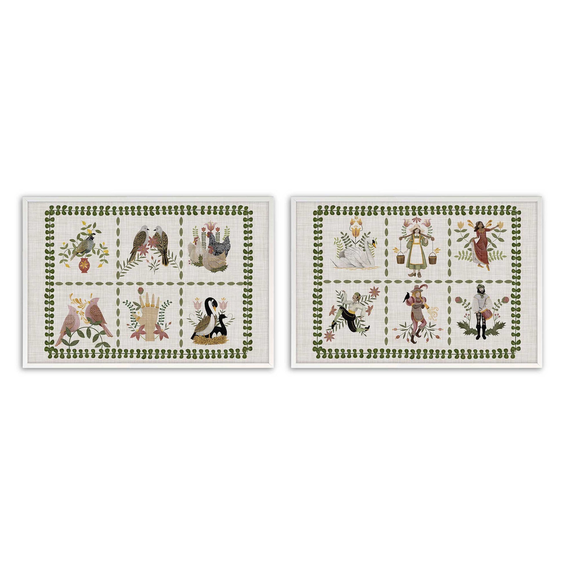 [Color:Opaque White], Picture of art in a Opaque White frame