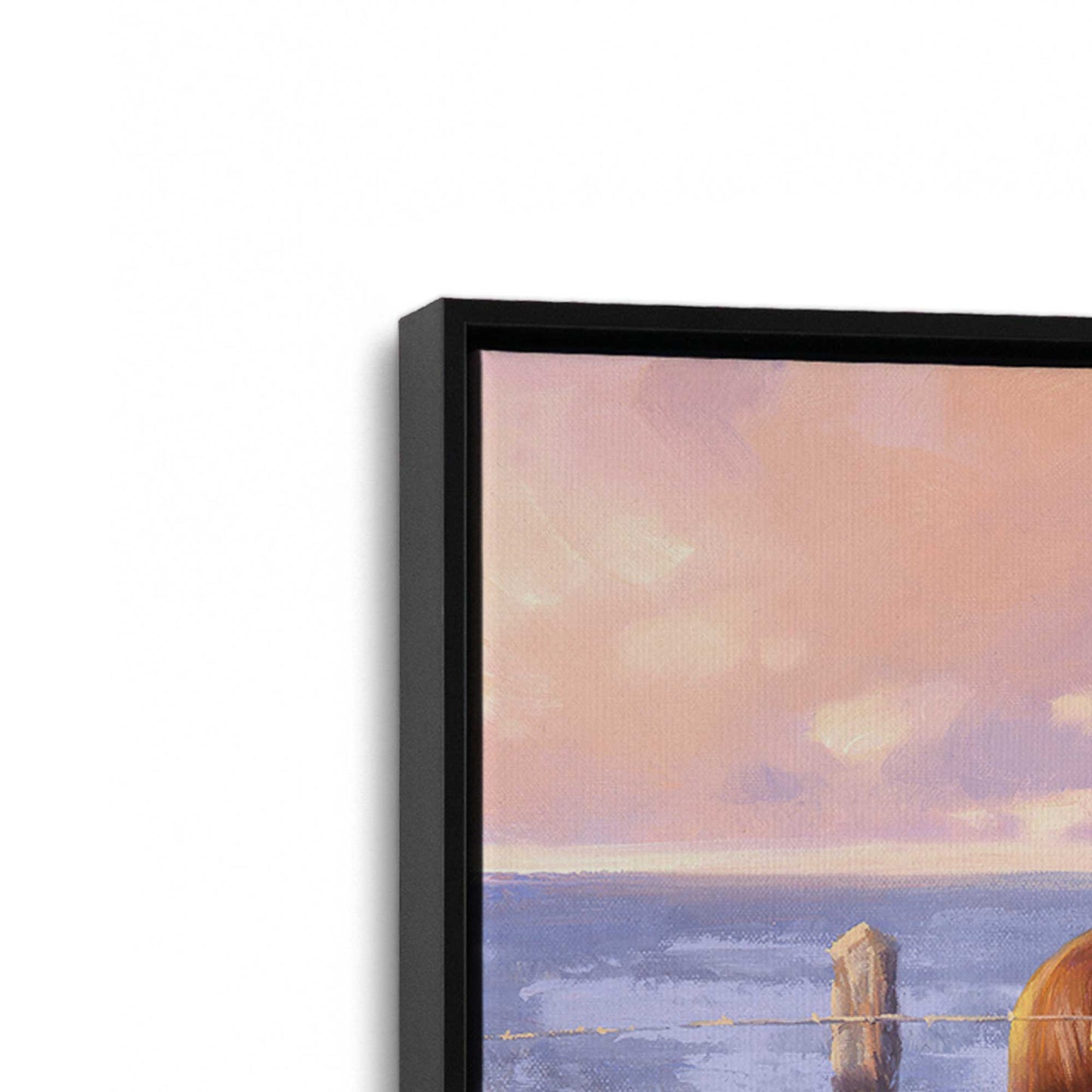 [Color:Satin Black], Picture of the corner of the art