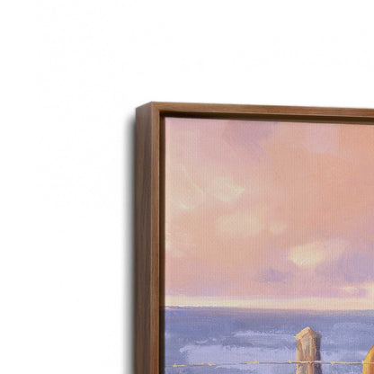 [Color:Walnut], Picture of the corner of the art