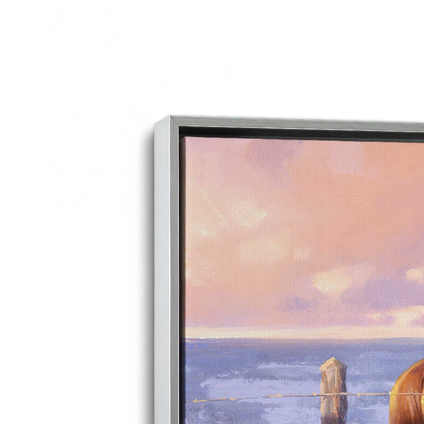 [Color:Polished Chrome], Picture of the corner of the art