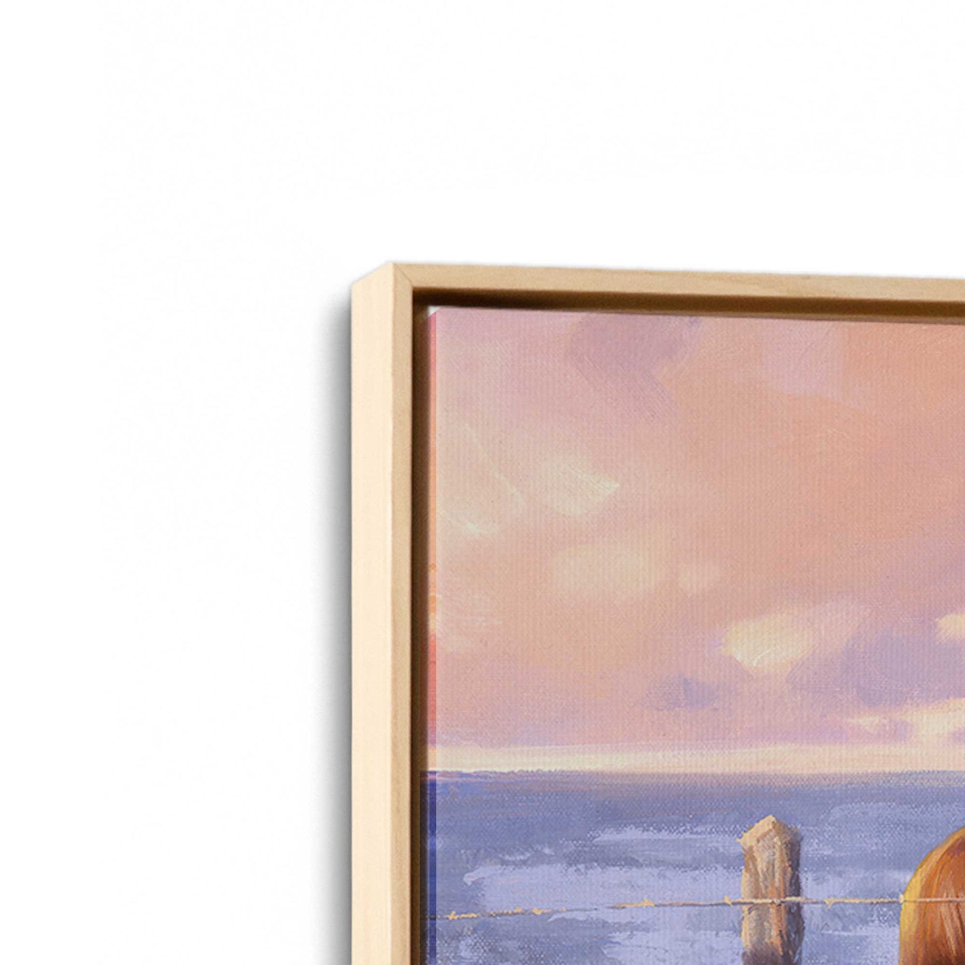 [Color:American Maple], Picture of the corner of the art