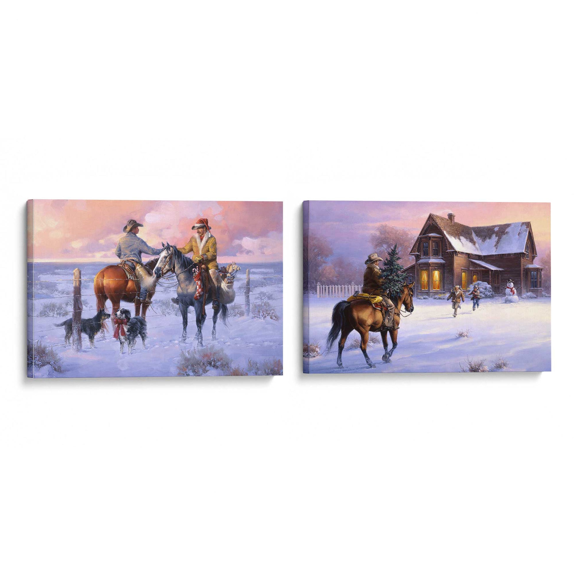 [Color:Stretched Canvas], Picture of art at an angle