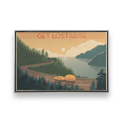 [Color:Polished Chrome], Picture of art in a Polished Chrome frame