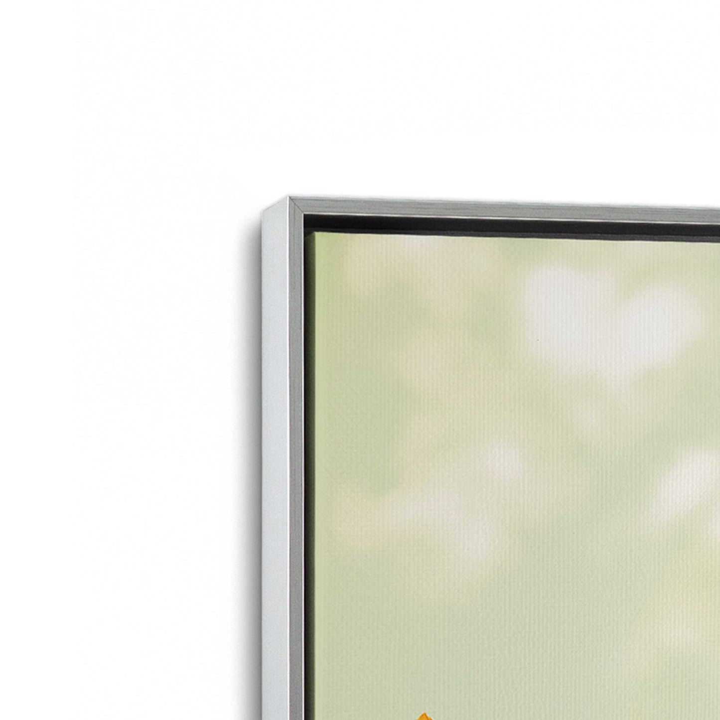 [Color:Polished Chrome], Picture of the corner of the art