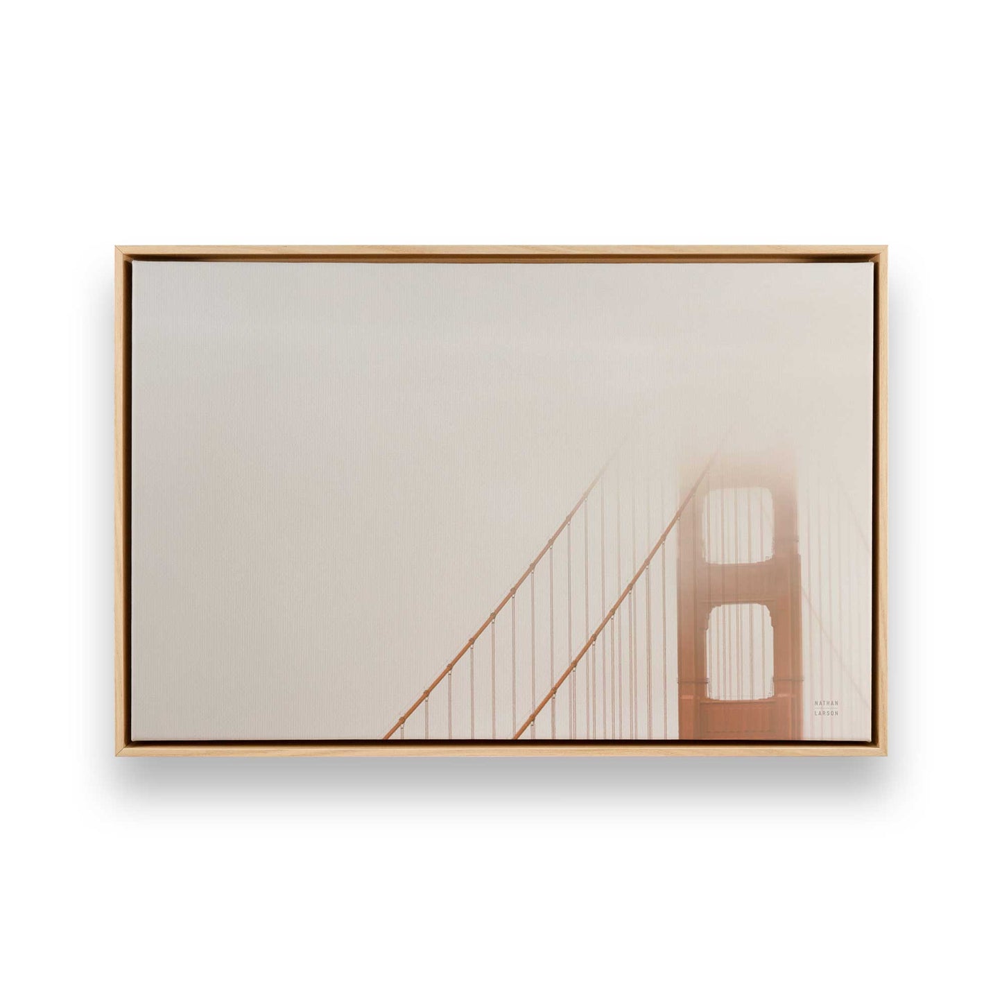 [Color:American Maple], Picture of art in a American Maple frame